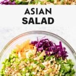 Asian Salad medium pinterest image.