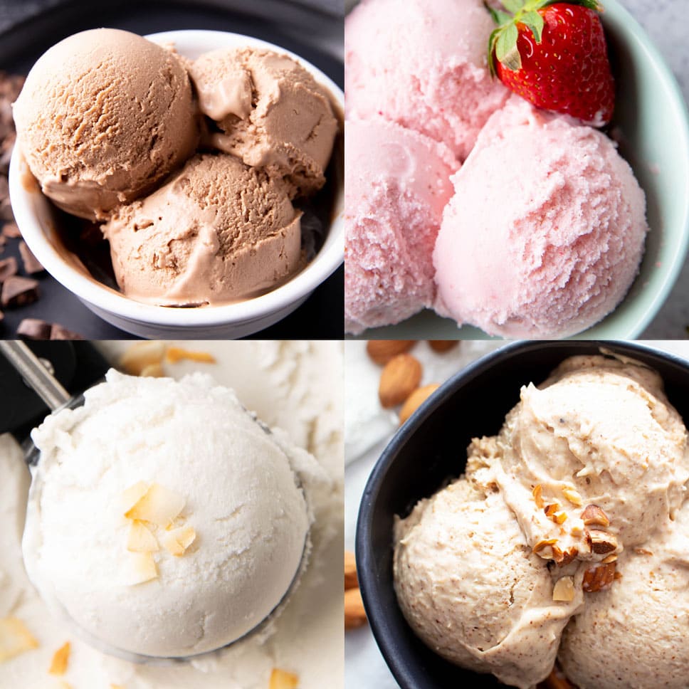 Keto Ice Cream Recipes featured image - actual sq