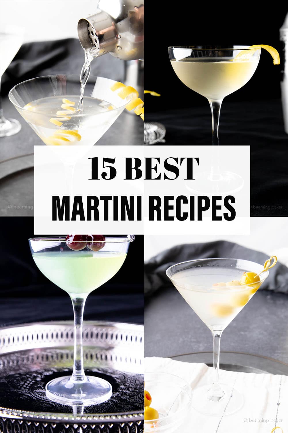 15 Best Martini Recipes Beaming Baker