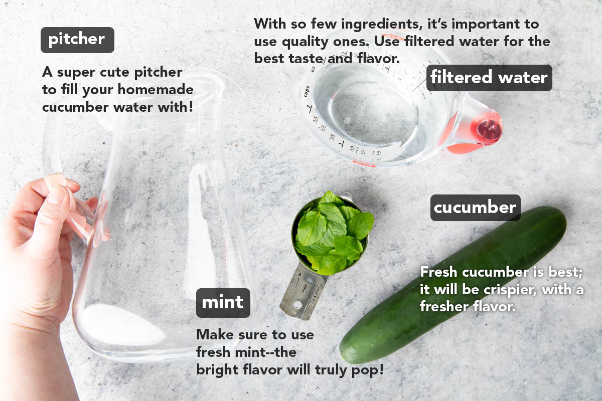 How to Make Cucumber Water and Other Flavored Waters