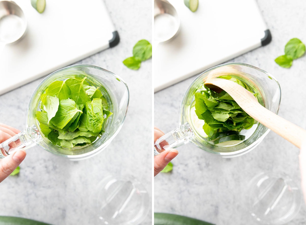 Cucumber Water Recipe - Beaming Baker