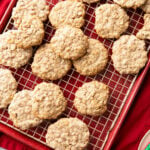 Cinnamon Oatmeal Cookies medium Pinterest image.