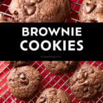 Brownie Cookies medium pinterest image.