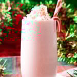 Peppermint Milkshake long Pinterest image.