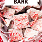 Peppermint Bark short pinterest image.
