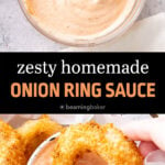 Onion Ring Sauce medium Pinterest image.