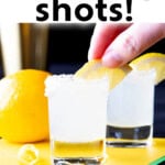 Lemon Drop Shot Pinterest image.