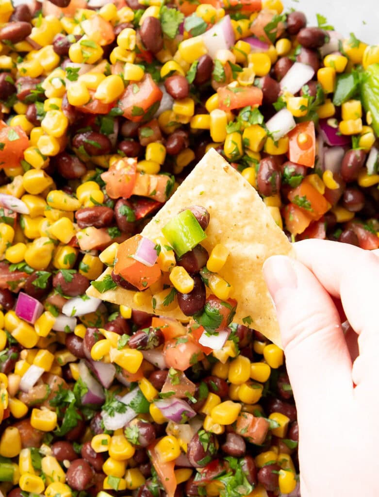 Dips and Dressings photo featuring black bean and corn salsa