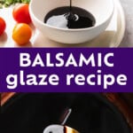 Balsamic Glaze Pinterest image.