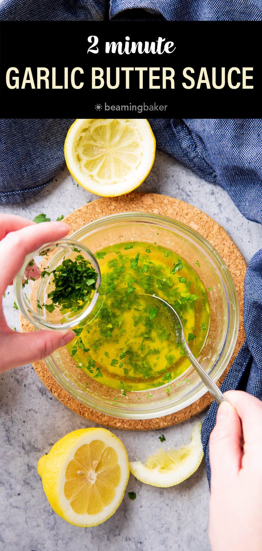 Garlic Butter Sauce - Beaming Baker