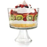 Glass Trifle Bowl 104 oz