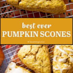 Pumpkin Scones medium Pinterest image.