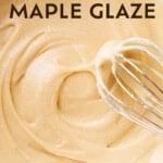 Maple glaze Pinterest image.
