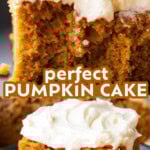 long pin for pumpkin cake recipe