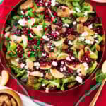 Christmas Salad long Pinterest image.