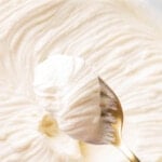 3 Ingredient Cream Cheese Frosting Pinterest image.