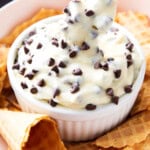 Sweet Cannoli Dip pinterest image.