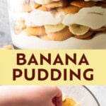 Easy Banana Pudding Recipe Pinterest image.