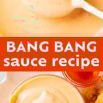 Bang Bang Sauce long Pinterest image.