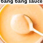 Bang Bang Sauce short Pinterest image.