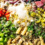 Italian Pasta Salad Pinterest image.