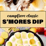 S'mores Dip pinterest image.