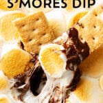 S'mores Dip Pinterest image.