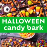 Halloween Bark Pinterest image.
