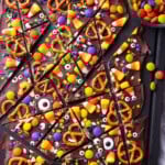 Halloween Bark short Pinterest image.