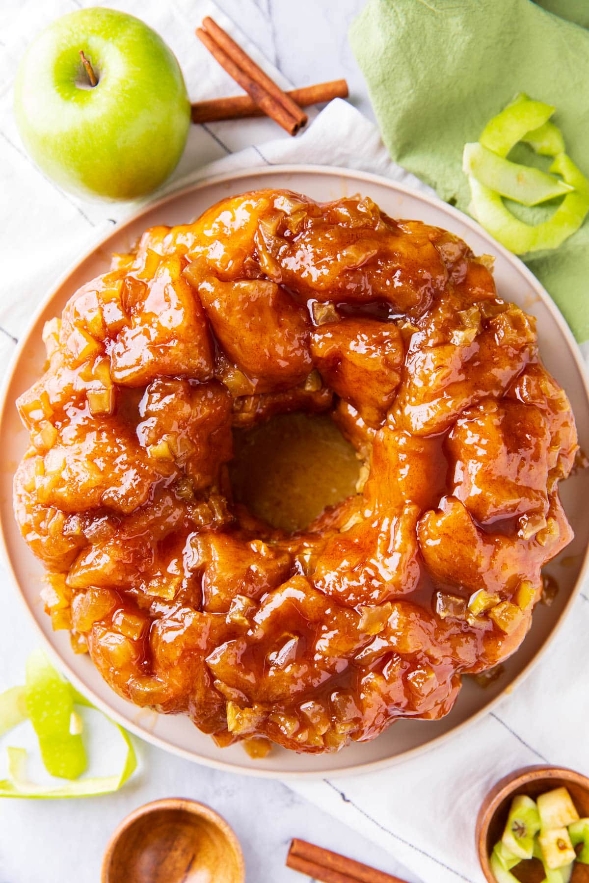 Caramel cinnamon canned biscuit breakfast recipe is an easy breakfast dessert recipe.